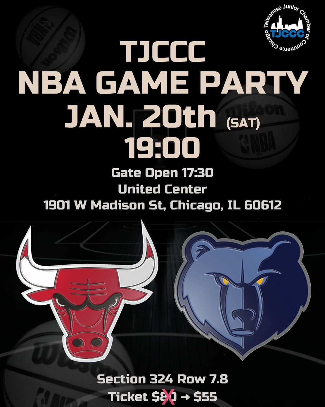 TJCCC NBA Game Party